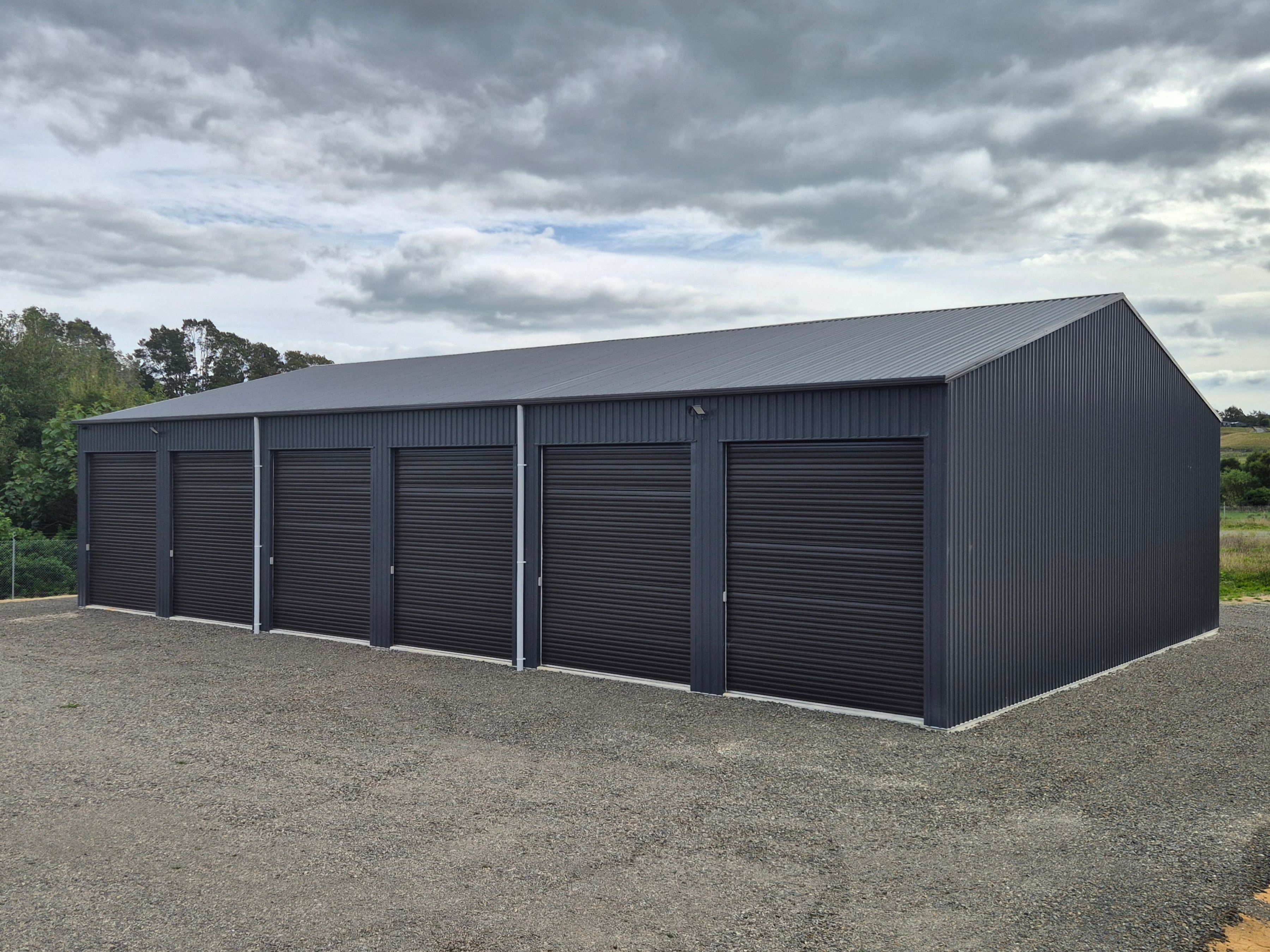 1.Douglas   Gable 24x15x4.8 Grey Friars Walls, roof + Ironsand doors, gutters, barges + White downpipes